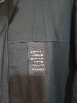 Chaquetón largo negro