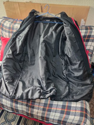 Chaquetón largo negro