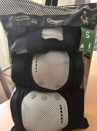 Set Protectores Oxelo FIT500 Talla S