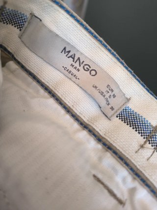 Pantalón corto cargo hombre beige