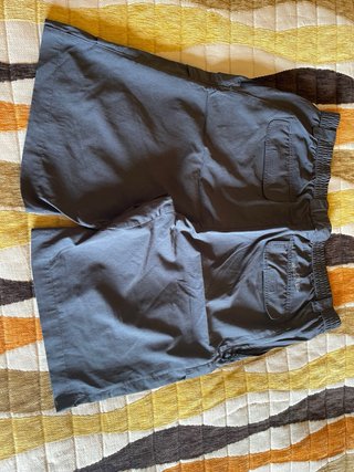 2 Bermudas Cargo +8000 Azul Gris