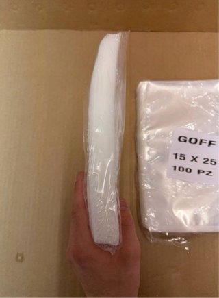 Sacchetti Sottovuoto GOFF 15x25 - 300pz
