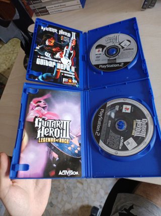Pack Guitar Hero II y III PS2