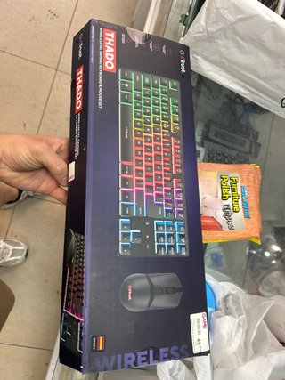 Teclado y Ratón Trust GXT 832 RGB