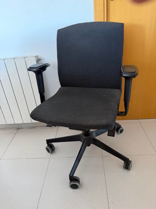 Silla de oficina/escritorio negra