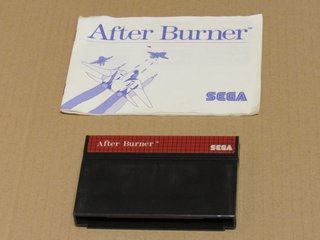 After Burner Sega Master System completo