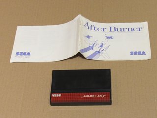 After Burner Sega Master System completo