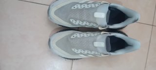 Adidas Sneakers donna Taglia 40.5 Grigio Bianco