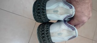 Adidas Sneakers donna Taglia 40.5 Grigio Bianco