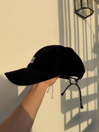 Gorra Miu Miu Terciopelo Negro