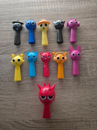 Figuras Sprunki Colección (11 muñecos)