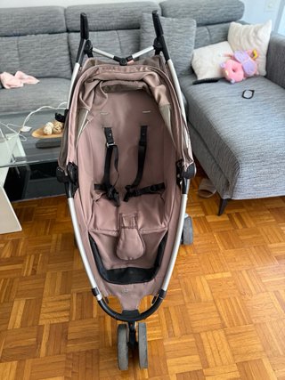 Carrito de bebé plegable