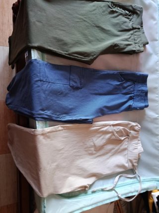Lote 3 Pantalones Elásticos Talla Única