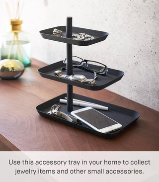 YAMAZAKI Home bandeja accesorios joyas