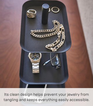 YAMAZAKI Home bandeja accesorios joyas