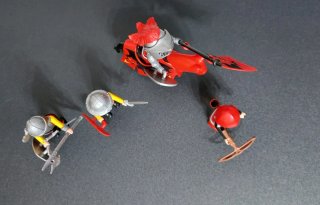 Playmobil caballeros Dragón rojo