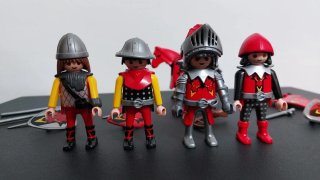 Playmobil caballeros Dragón rojo