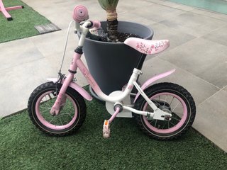 Bicicleta holandesa importación Niña Rosa 12