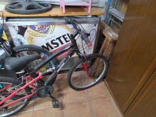 Bicicleta  negra