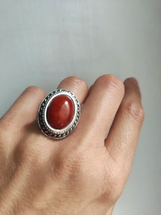 Anillo Cóctel Vintage de Cornalina