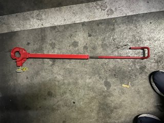 Antirrobo para coche con dos llaves