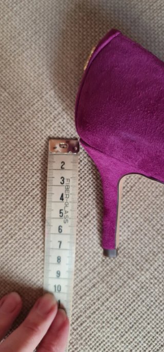 Zapatos de tacón Ralph Lauren ante morado