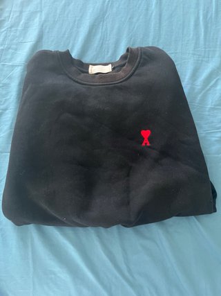 Sudadera Ami Paris Negra