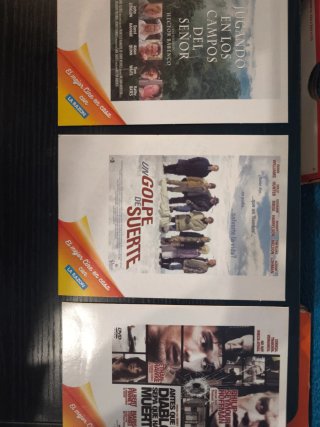 Lote Películas DVD (Español)