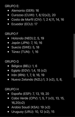 Álbum Cromos Mundial 2026 FIFA