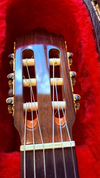 Guitarra Ramírez con MIDI y previo RMC