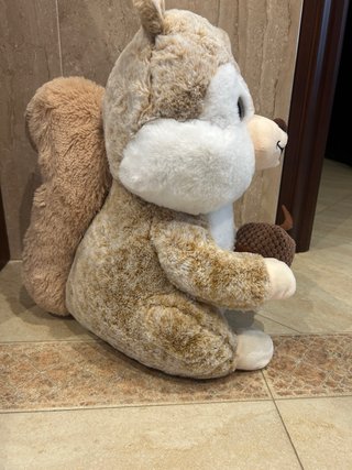 Peluche Ardilla Nuevo con Etiquetas