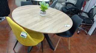 Mesa redonda madera 120cm