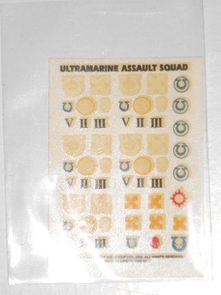 Warhammer 40k Ultramarines Assault Squad