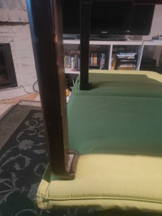 Mesa baja madera maciza estilo oriental