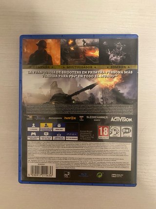 PS4 Slim Negra 1TB + Call of Duty WWII