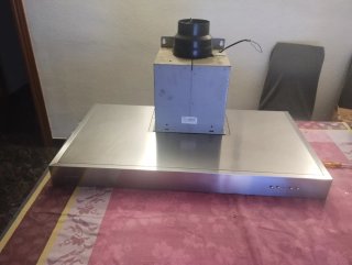 Campana extractora de cocina acero inoxidable