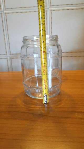 Set 4 Vasetti Vetro 600g