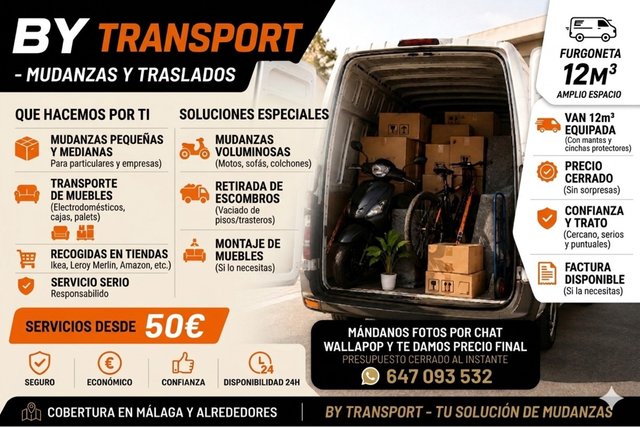 PORTES Y MUDANZAS URGENTES 24H