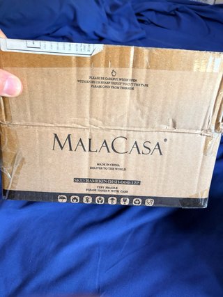 Lote 12 cuencos cerámica Malacasa blancos