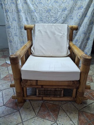 #SillónBambúnatural#de diseño#