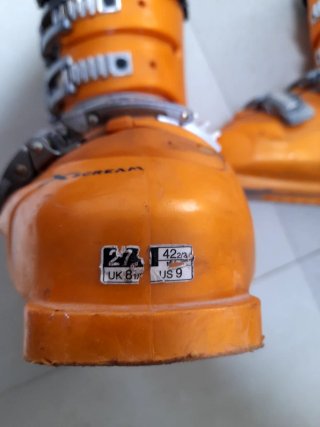 Botas de esquí 42 2/3 Salomon X Scream Naranja