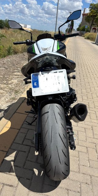 Kawasaki Z800 Performance Negra/Verde/Blanca