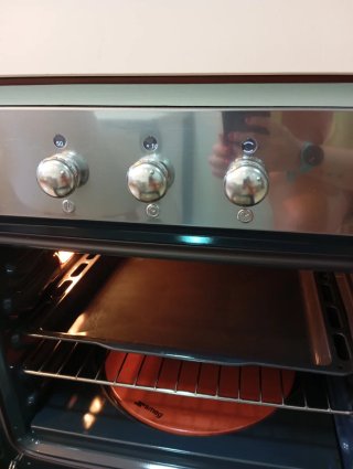 Horno Smeg Acero Inoxidable, con piedra pizza