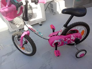 Bicicleta infantile rosa 14