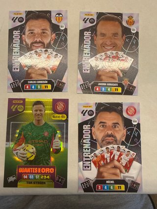 Cromos Panini Adrenalyn XL Entrenadores