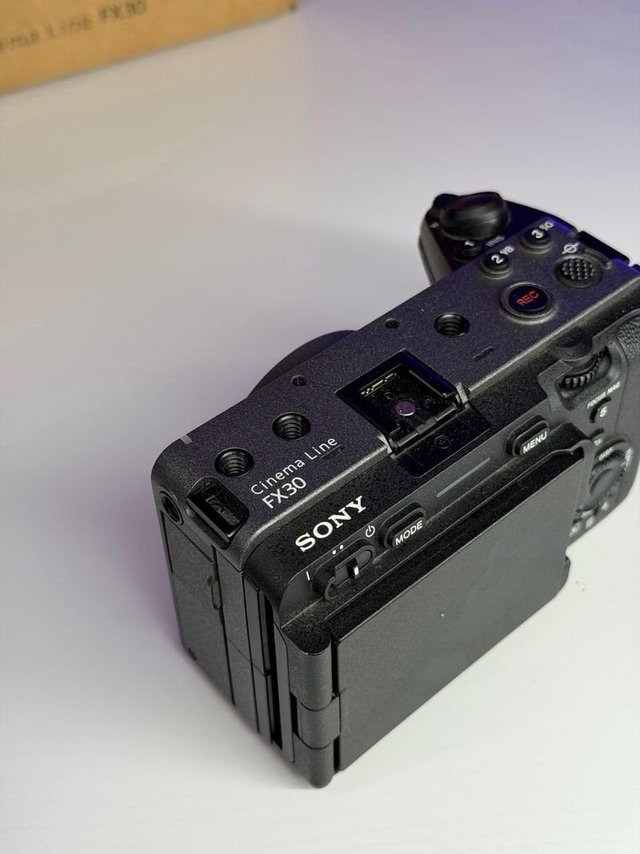 Sony Fx30 caja y factura