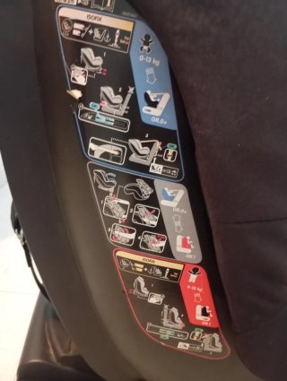 Silla coche bebé Grupo 0+ y 1