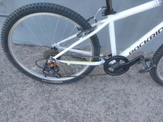 Bicicleta Rockrider ST 100 Blanca