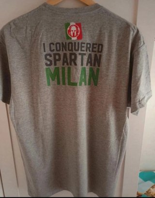 Camiseta Spartan Gris Talla M