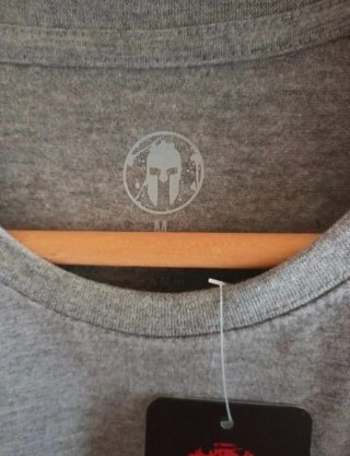 Camiseta Spartan Gris Talla M